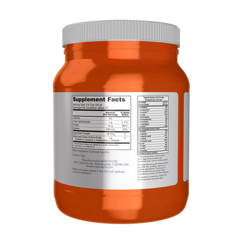 Now Foods, Eggwhite Protein Powder, 1.2 Lb