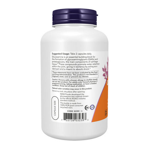 Now Foods, GLUCOSAMINE, 1000 mg, 180 Caps
