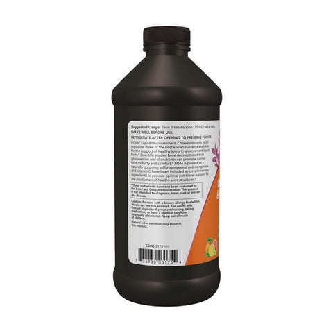 Now Foods, Liquid Glucosamine & Chondroitin With Msm, 16 OZ