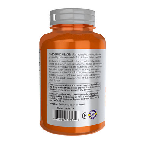 Now Foods, L-Glutamine Powder, 6 Oz