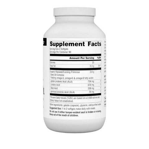 Source Naturals, Flaxseed-Primrose Oil, 1300 mg, 180 Softgels