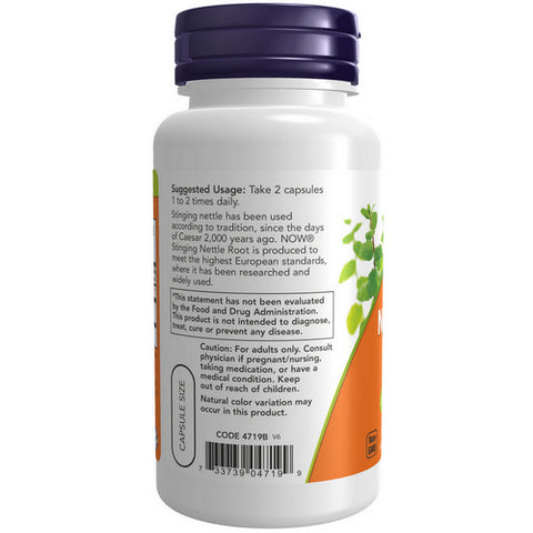 Now Foods, Stinging  Nettle Root Extract, 250 mg, 90 Veg Caps