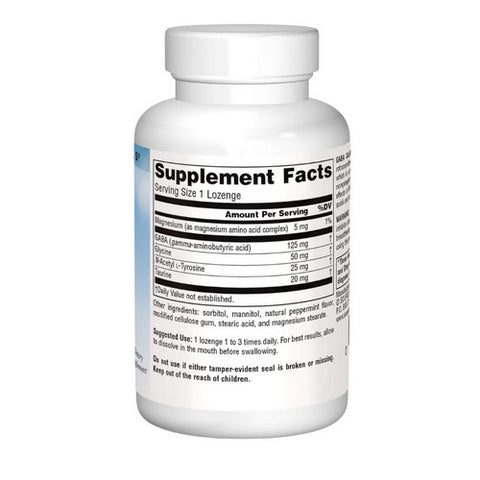 Source Naturals, Gaba Calm, Peppermint 30 Lozenges