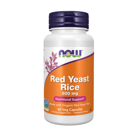 Now Foods, Red Yeast Rice Extract, 600 mg, 60 Vcaps