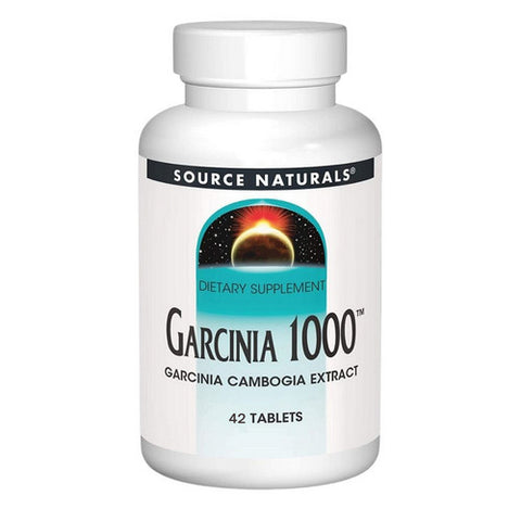 Source Naturals, Garcinia, 1000 mg, 42 Tabs