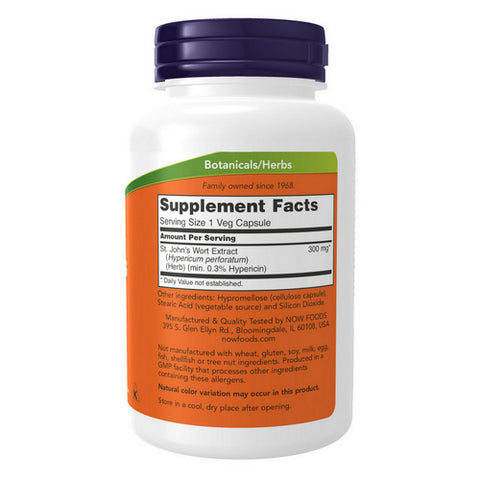 Now Foods, St. John's Wort, 300 mg, 250 Caps