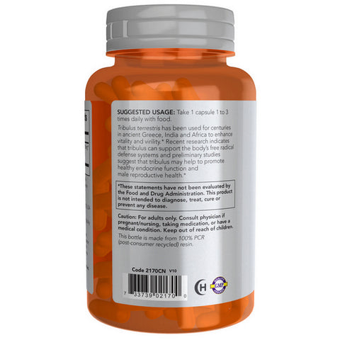 Now Foods, Tribulus, 500 mg, 100 Caps