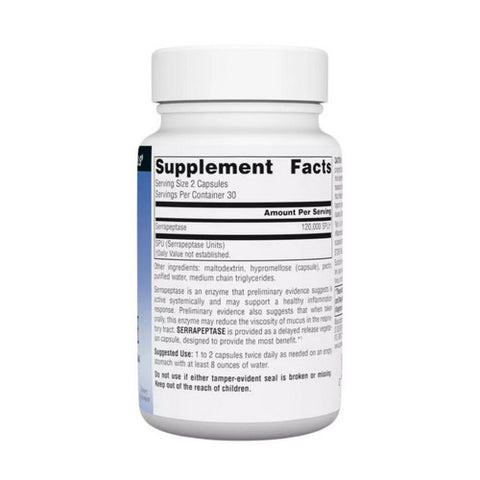 Source Naturals, Serrapeptase, 500 mg, 60 Vegicaps