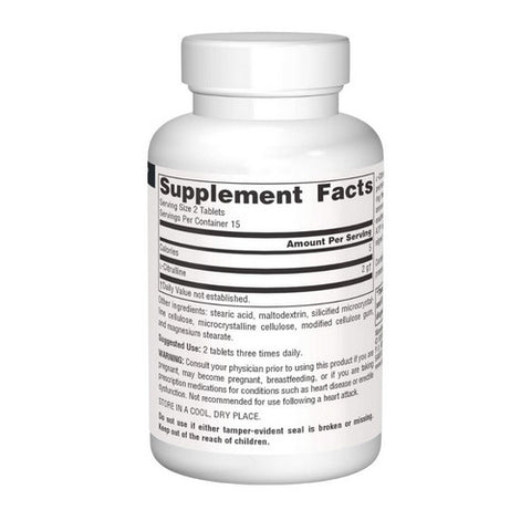 Source Naturals, L-Citrulline, 1000 mg, 30 Tabs