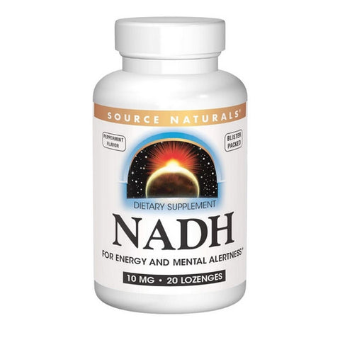 NADH 20 Tabs by Source Naturals