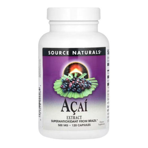 Source Naturals, Acai Extract, 120 Caps