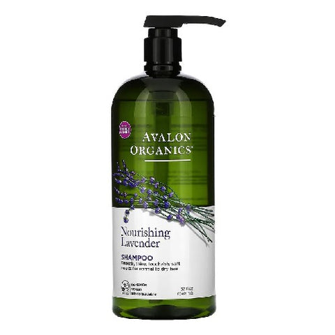 Avalon Organics, Nourishing Lavender Shampoo, Lavender, 32 Oz