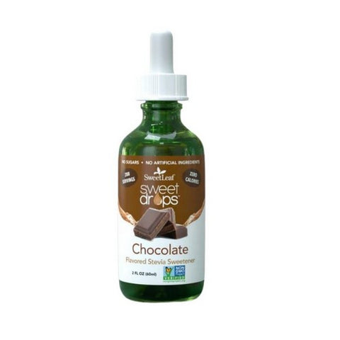 Sweetleaf Stevia, Sweet Drops Sweetener Chocolate, Chocolate 2 Fl Oz