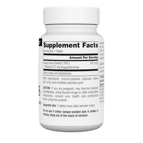 Source Naturals, Guggulsterones, 37.5 mg, 60 Tabs