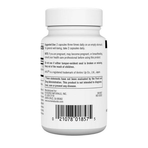 Source Naturals, AHCC with BioPerine, 500 mg, 30 Caps