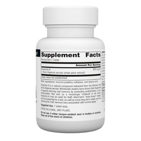 Source Naturals, Huperzine A, 120 Tabs
