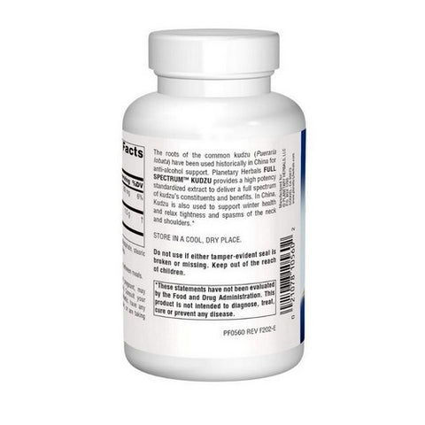 Planetary Herbals, Full Spectrum Kudzu, 120 Tabs