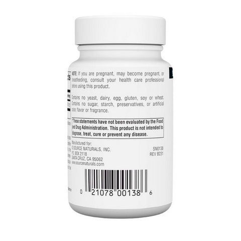 Source Naturals, L-Lysine, 500 MG, 50 Tabs