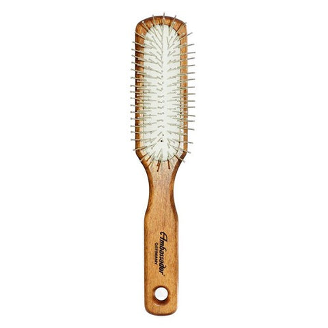 Hairbrush Wood Rectangle With Steel Pins 5115 1 Unit by Fuchs Child/ Adult Toothbrushes