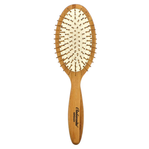 Hairbrush Ashwood Lg Oval Wood Pins 5122 1 Unit by Fuchs Child/ Adult Toothbrushes