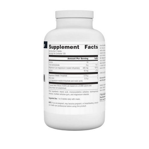 Source Naturals, Magnesium Malate, 360 Tabs