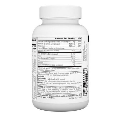 Source Naturals, Mega One (Formerly Mega-Vite 85), 60 Tabs