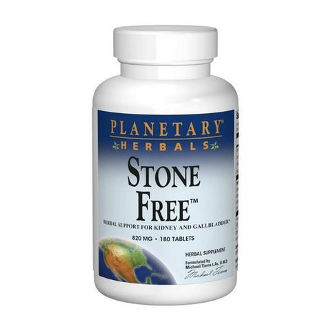 Planetary Herbals, Stone Free, 820 Mg, 180 Tabs