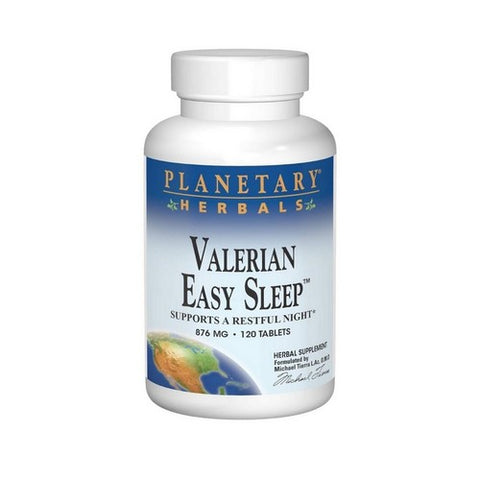 Planetary Herbals, Valerian Easy Sleep, 120 Tabs