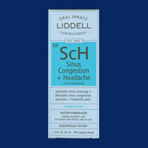 Liddell Laboratories, Sinus Congestion And Headache Spray, 1 Oz