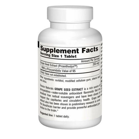 Source Naturals, Proanthodyn, 200 MG, 30 Tabs