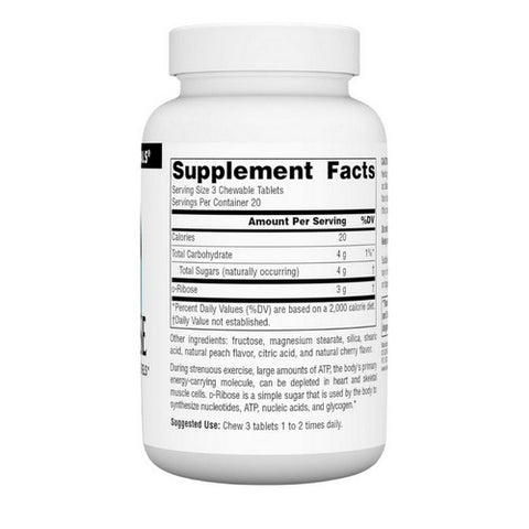 Source Naturals, D-Ribose, 1000 mg, 60 Tabs