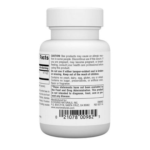 Source Naturals, Royal Jelly, 30 Caps