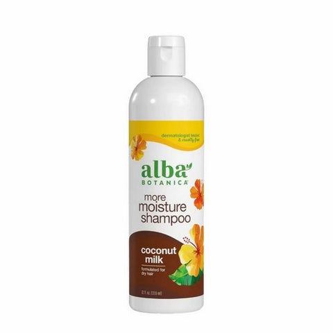 Alba Botanica, Hair Wash, Coconut Milk 12 OZ