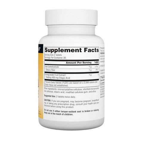 Source Naturals, Pomegranate Extract, 500mg, 60 tabs