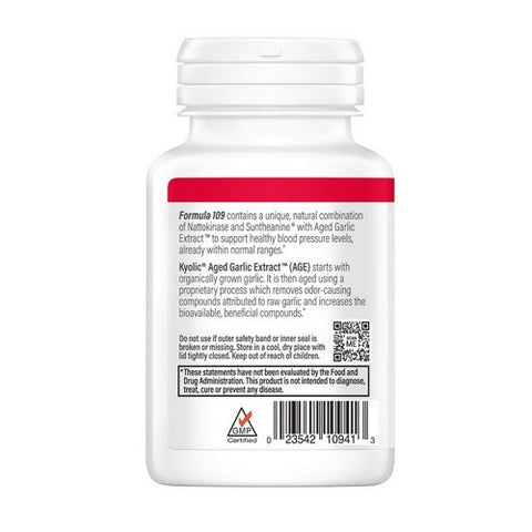 Kyolic, Kyolic Formula 109, 80 Caps