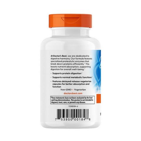 Doctors Best, Proteolytic Enzymes, 90 Veggie Caps