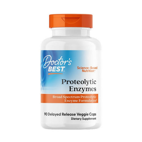 Doctors Best, Proteolytic Enzymes, 90 Veggie Caps