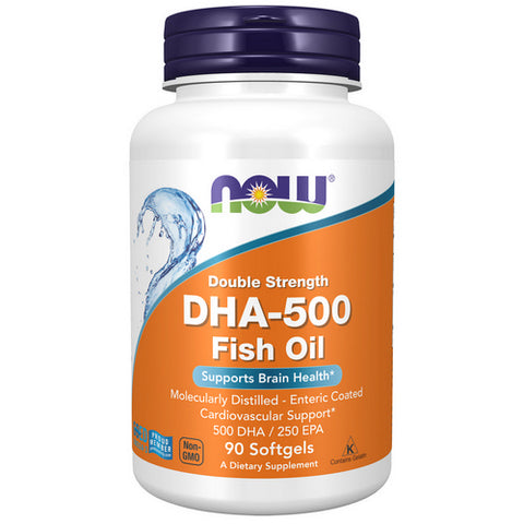 Now Foods, DHA-500 Double Strength, 90 Softgels