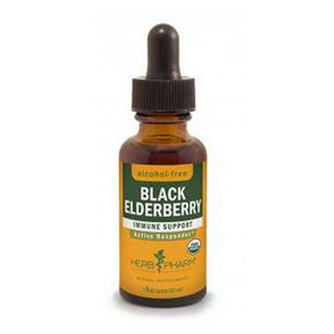 Black Elderberry Glycerite 8 OZ by Herb Pharm