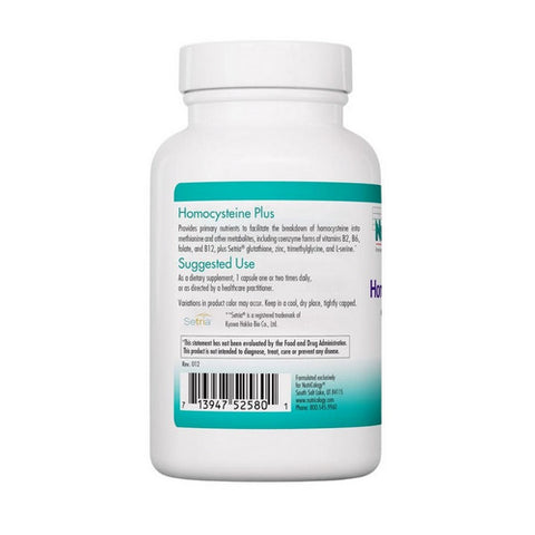 Nutricology/ Allergy Research Group, Homocysteine Metabolite Formula, 90 Caps