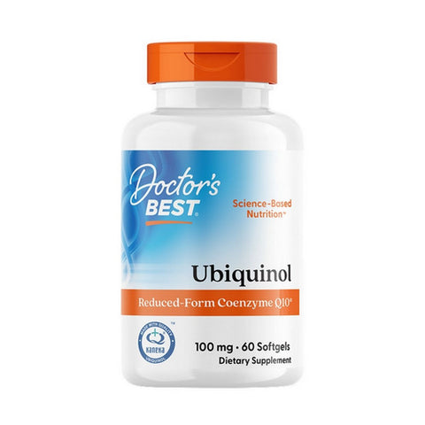 Doctors Best, Ubiquinol with Kaneka Ubiquinol, 100 mg, 60 Softgels