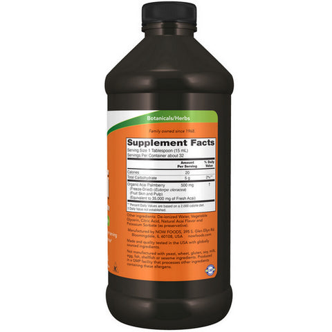 Now Foods, Acai Liquid Concentrate, 16 oz