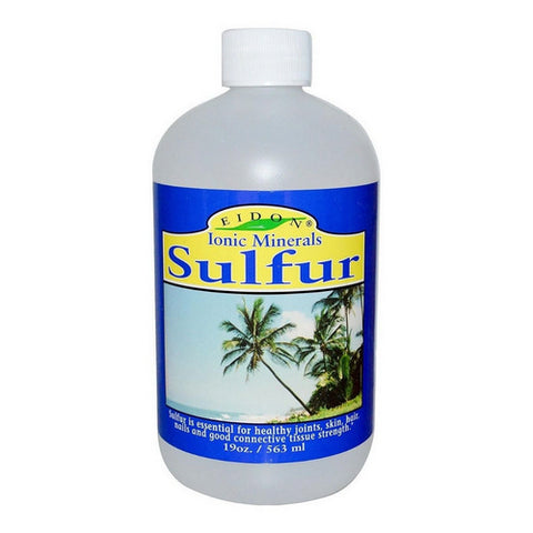 Eidon Ionic Minerals, Sulfur, 18 Oz