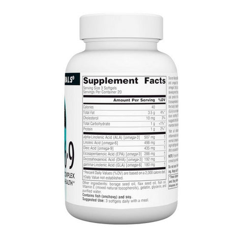 Source Naturals, Omega 3, 6, 9, 60 Softgels