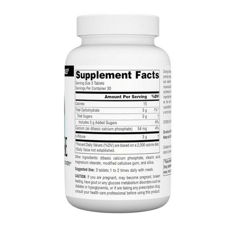 Source Naturals, D-Ribose, 1000 mg, 90 Tabs