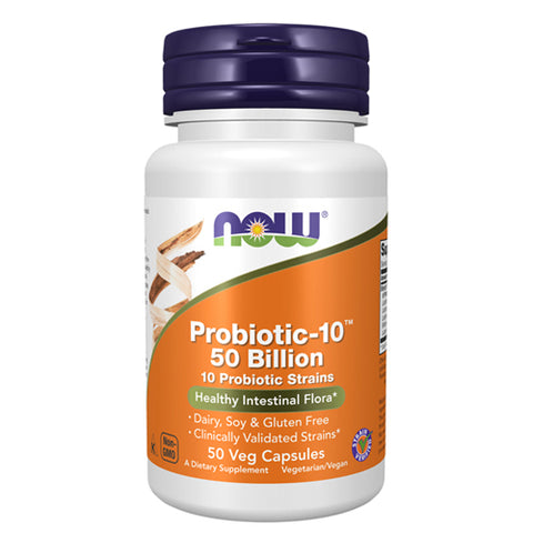 Now Foods, Probiotic-10 50 Billion, 50 Veg Capsules