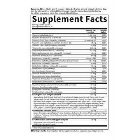 Garden of Life, Vitamin Code, Men's Formula 120 Caps