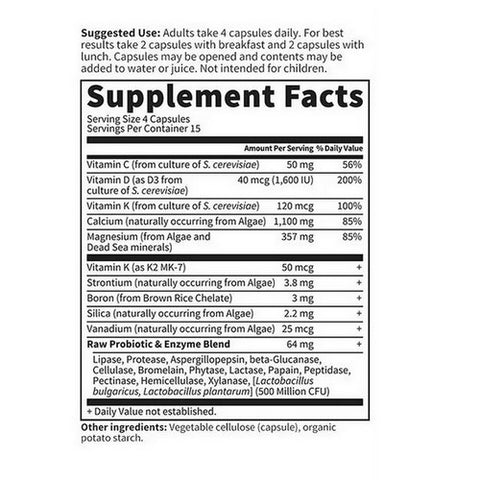 Garden of Life, Vitamin Code, Raw Calcium 60 Caps