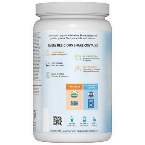 Garden of Life, Raw Organic Meal Protein Powder, 1064 Grams