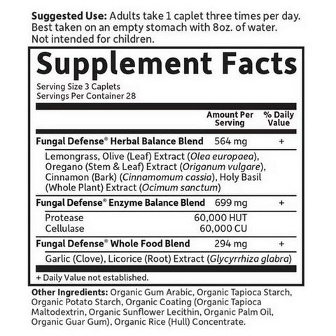 Garden of Life, Fungal Defense, 84 Caplets